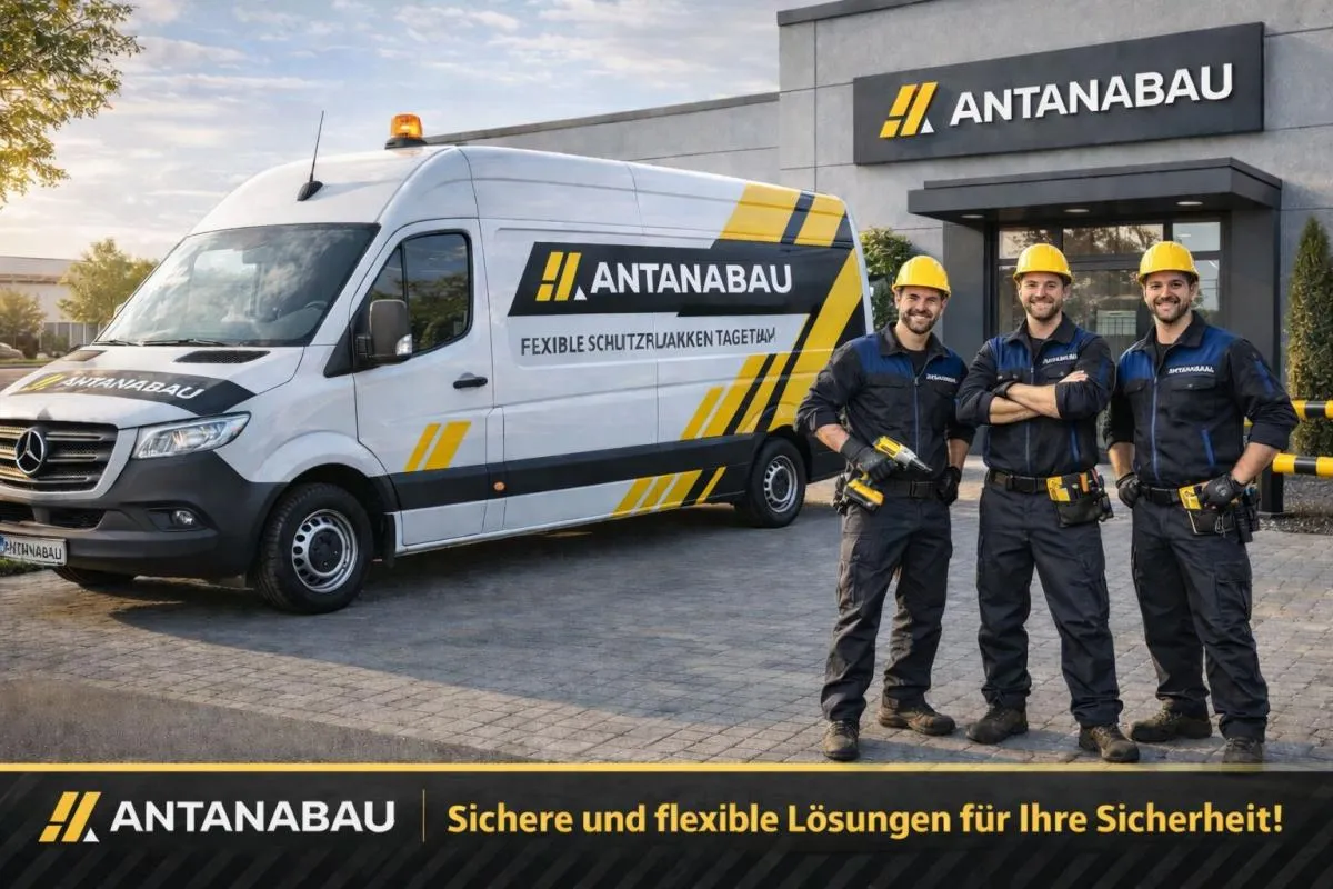 Flexible Barrieren Montage